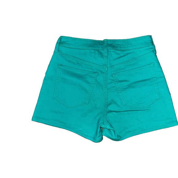 Old Navy Women's High Rise Shorts Green Size 2 - Picture 3 of 3